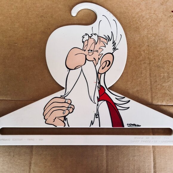 *RARE* 1971 Vtg Astérix Plastic Hangers – Obélix, Abraracourcix, Assurancetourix - Picture 3 of 6